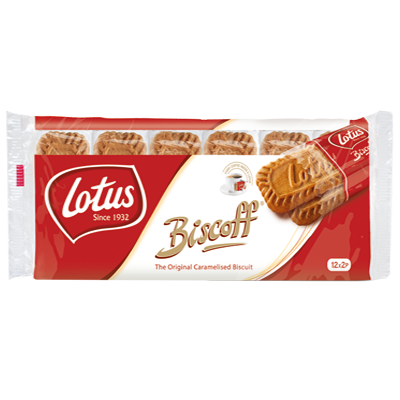 LOTUS Biscoff Individual wrapped Biscuit